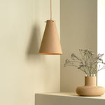 Cone Pendant Lamp - Paper Paste Living