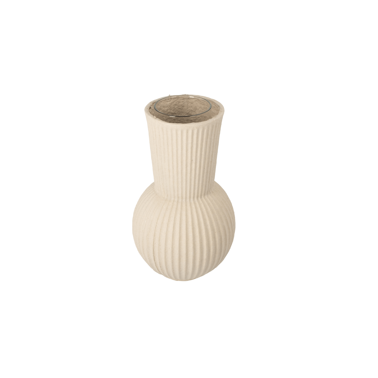 Ripple Vase - Small - Paper Paste Living